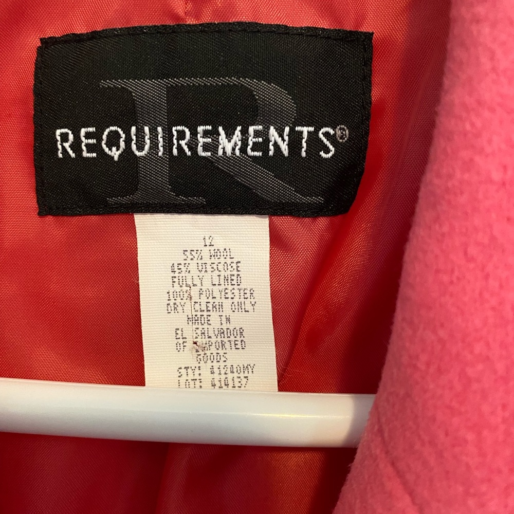 Requirements Pink Blazer Jacket - Picture 4 of 7
